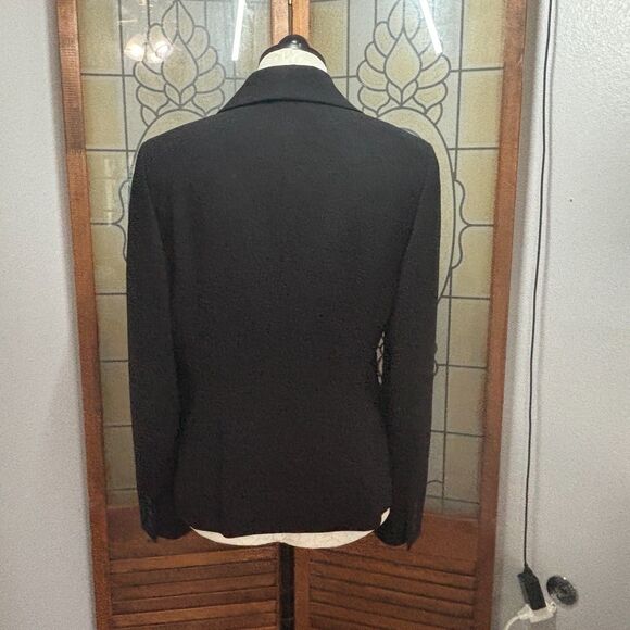 Ann Taylor Single Breasted Bow Pocket Detail Pockets Blazer Suit Jacket Size 8 - Picture 3 of 16